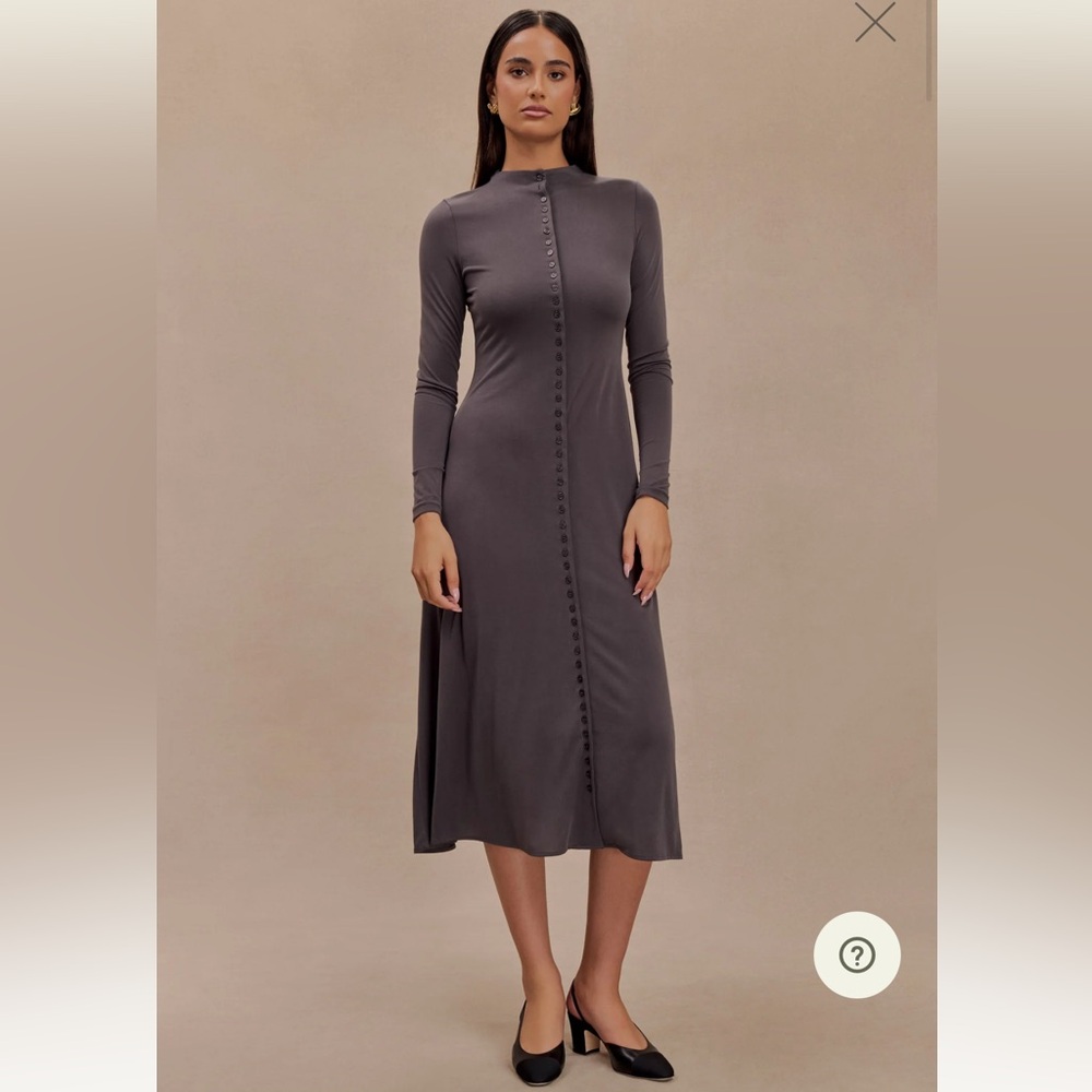 Meshki Anders Long Sleeve Midi Dress